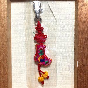 RED Korean Traditional Keychain
